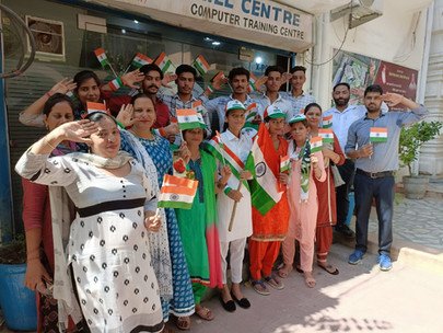 Independence Day Celebration at Hartron Skill Centre