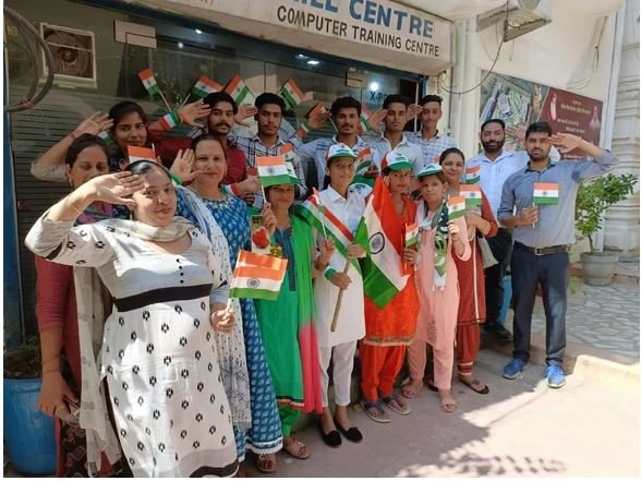 Independence Day Celebration at Hartron Skill Centre